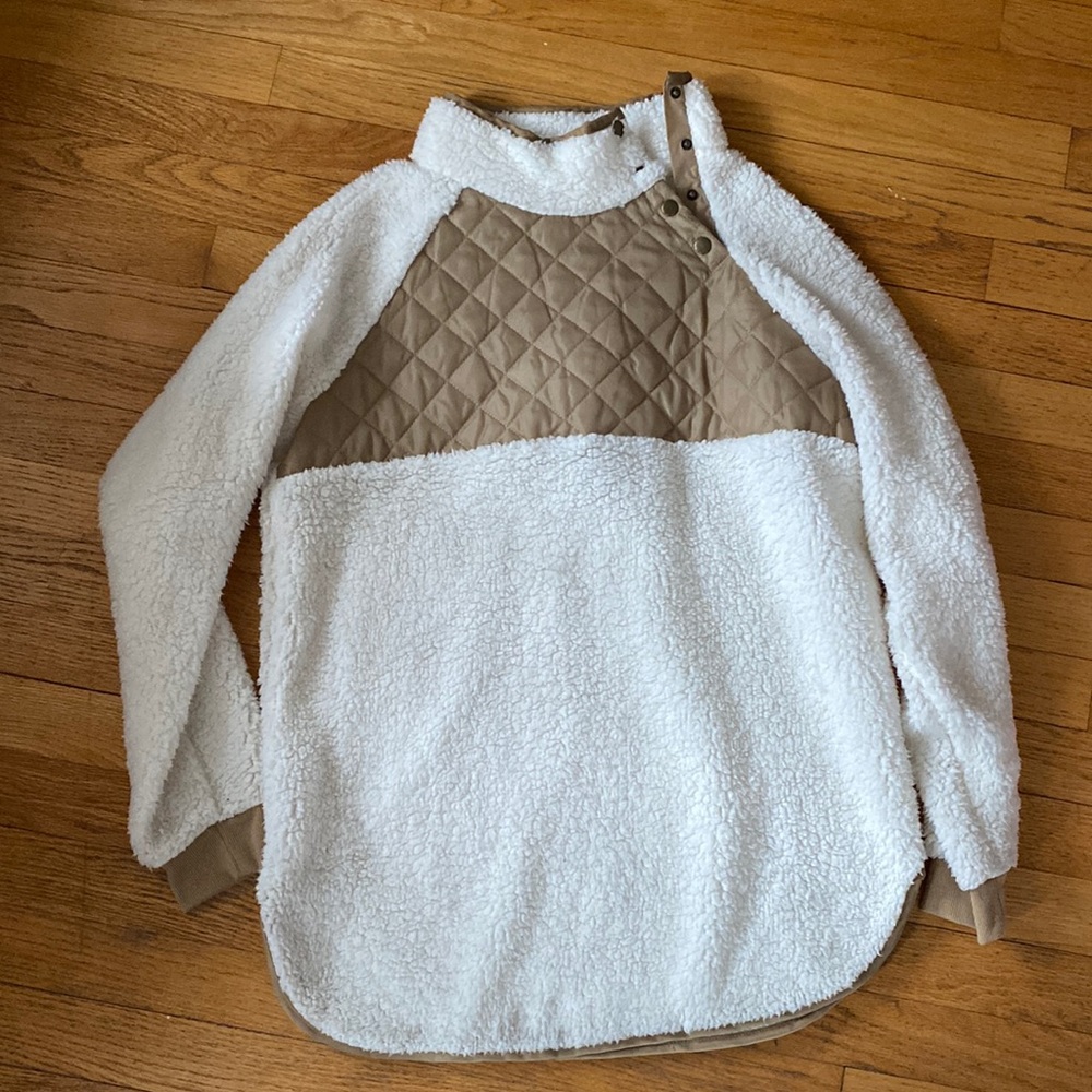 Sherpa pullover